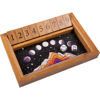 Shut The Box Tabletop Game by Primitives by Kathy