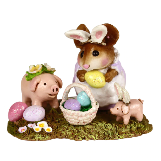 Pretty Easter Piggies M-204a By Wee Forest Folk®