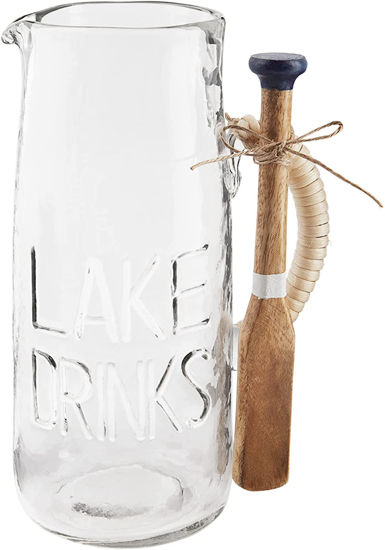 Lake Drinks Glass Pitcher by Mudpie