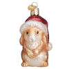 Standing Christmas Bunny Ornament by Old World Christmas