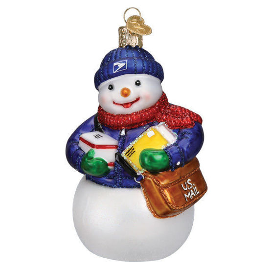 USPS Snowman Ornament by Old World Christmas