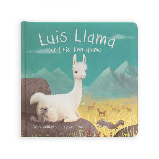 Luis Llama Book  by Jellycat
