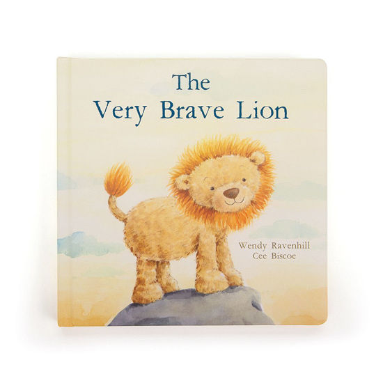 The Very Brave Lion Book by Jellycat