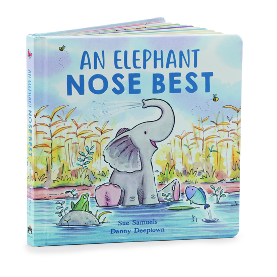 Elephant Nose Best Book by Jellycat
