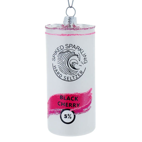 Black Cherry Spiked Seltzer Ornament by Cody Foster