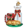 Santa's Milk & Cookies Ornament by Old World Christmas