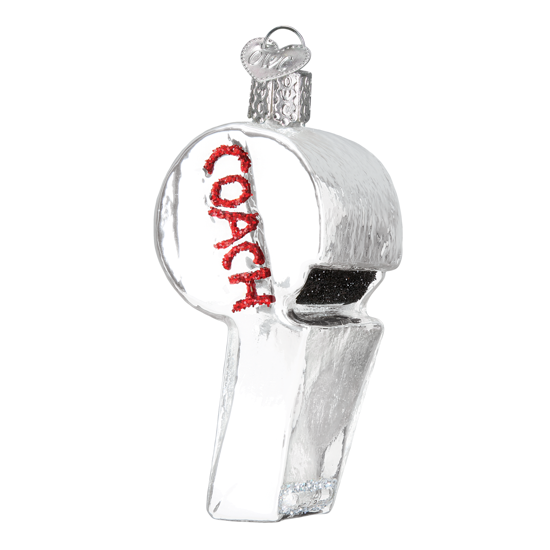 Coach's Whistle Ornament by Old World Christmas
