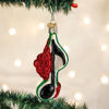 Musical Note with Green Bow Ornament by Old World Christmas