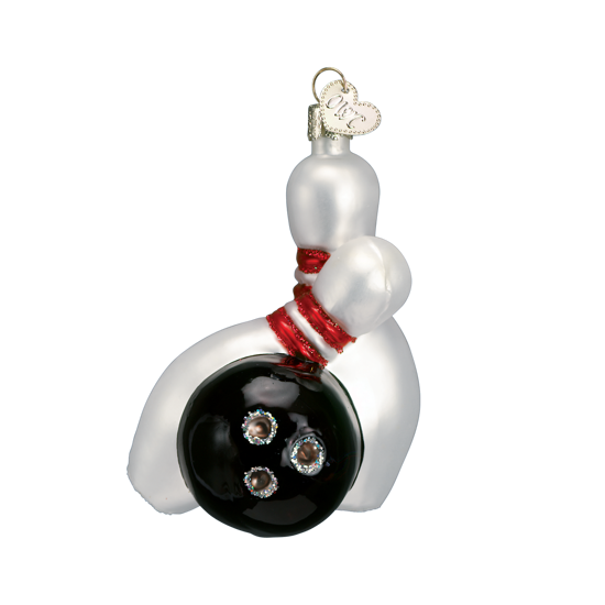 Bowling Ball & Pins Ornament by Old World Christmas