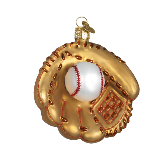 Baseball Mitt Ornament by Old World Christmas