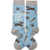 I Freaking Love Cats Socks by Primitives by Kathy