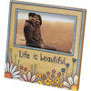 Life Is Beautiful Plaque Frame by Primitives by Kathy