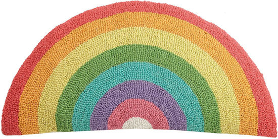 Rainbow Hook Pillow by Peking Handicraft