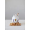 Honey Jar with Bee Set by Creative Co-op