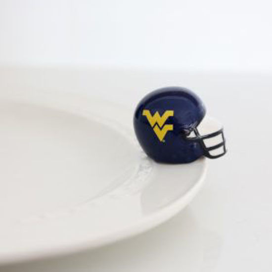 West Virginia Helmet Mini by Nora Fleming