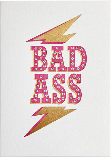 Bad Ass Card by Niquea.D
