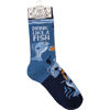 Drink Like A Fish Socks by Primitives by Kathy