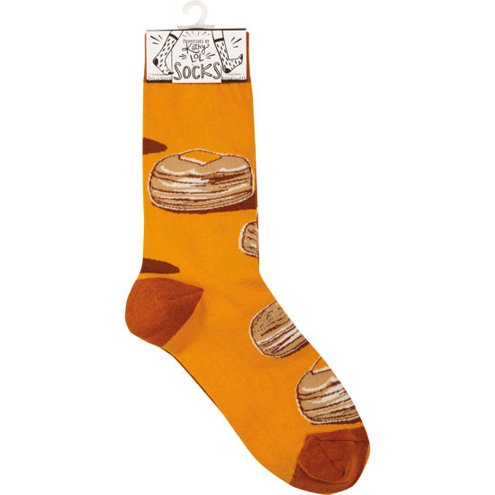 Biscuits & Gravy Socks by Primitives by Kathy