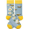 Bees & Daisies Socks by Primitives by Kathy