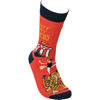 Circus & Monkeys Socks by Primitives by Kathy