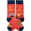 Circus & Monkeys Socks by Primitives by Kathy