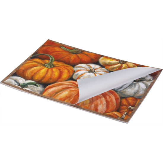 Pumpkins Paper Placemat Pad by Primitives by Kathy