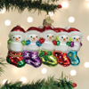 Snow Family of 5 Ornament by Old World Christmas