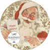 Santa Happy Holidays Paper Placemat Pad by Primitives by Kathy