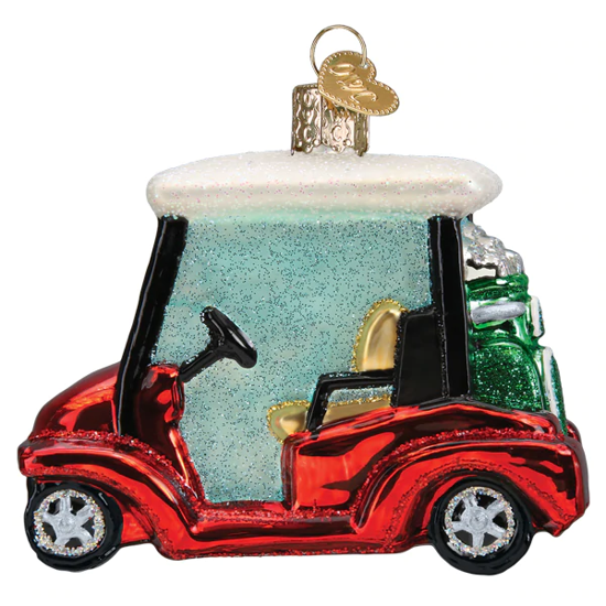 Golf Cart Ornament by Old World Christmas