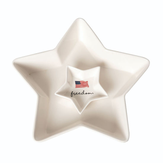 Americana Star Chip & Dip by Transpac