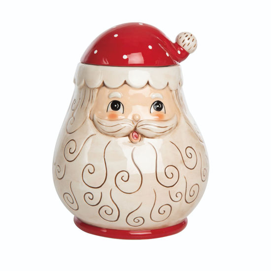Jolly Santa Cookie Jar by Transpac