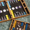 Backgammon Tabletop Game by Primitives by Kathy