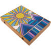 Backgammon Tabletop Game by Primitives by Kathy
