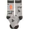 Awesome Cat Mom Socks by Primitives by Kathy