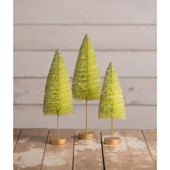 Lime Green Halloween Trees by Bethany Lowe Designs