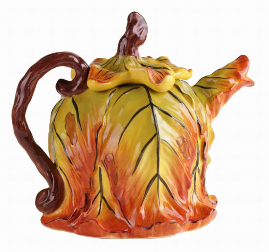 Leaves Teapot by Blue Sky Clayworks