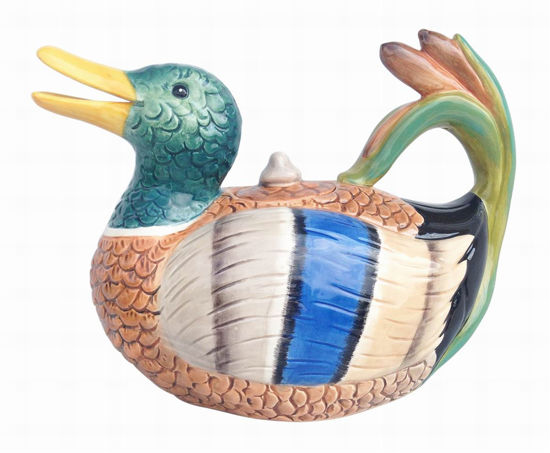 Mallard Duck Teapot by Blue Sky Clayworks