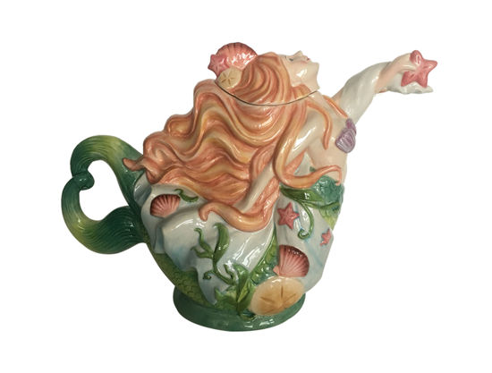 Mermaid Teapot by Blue Sky Clayworks
