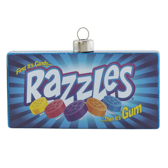 Razzles Candy Box Ornament by Kat + Annie