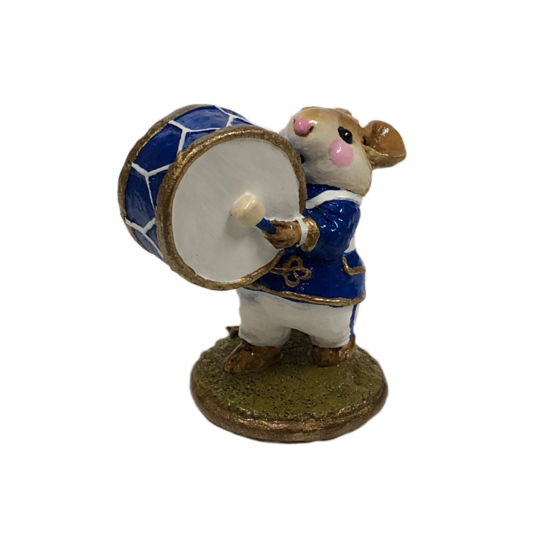 Drummer Mouse M-153b (Blue) by Wee Forest Folk®