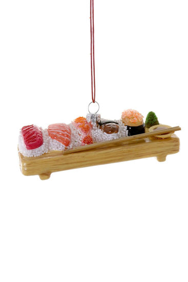 Deluxe Sushi Board Ornament by Cody Foster
