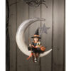 Little Fraya Witch on Moon by Bethany Lowe Designs