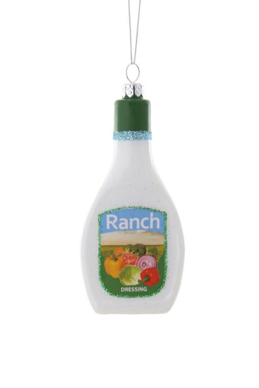 Ranch Dressing Bottle Ornament by Cody Foster