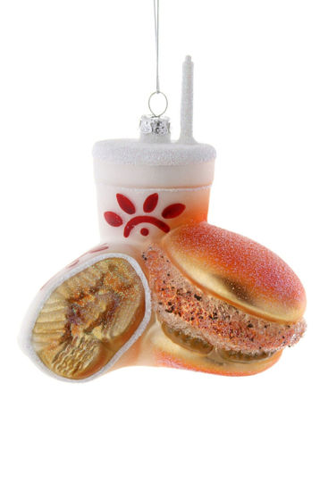 Fast Food Chicken  Ornament by Cody Foster