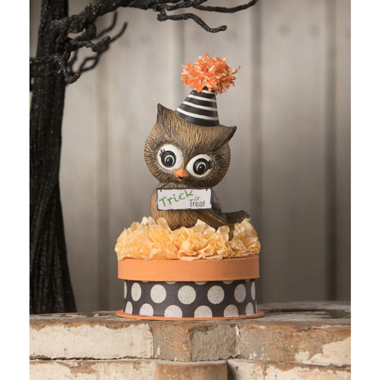 Hoot on Box by Bethany Lowe Designs