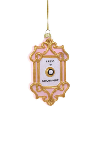Champagne Button Ornament by Cody Foster