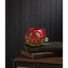 Small Green Apple With Red Poison Bucket by Bethany Lowe Designs