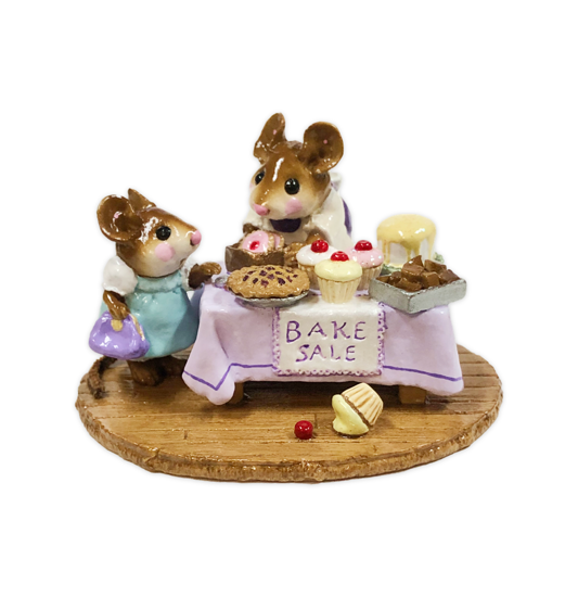 Mousey's Bake Sale M-220 (Lavender Special) by Wee Forest Folk®