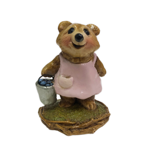 Girl Blueberry Bear BR-2 (Pink) by Wee Forest Folk®