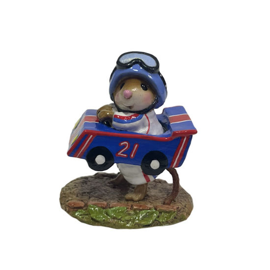 Mouse Racer M-710 (Blue) by Wee Forest Folk®